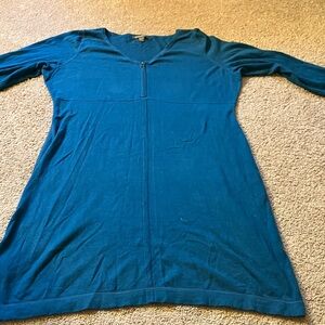 Tommy Bahama Blue Long Sleeve Dress